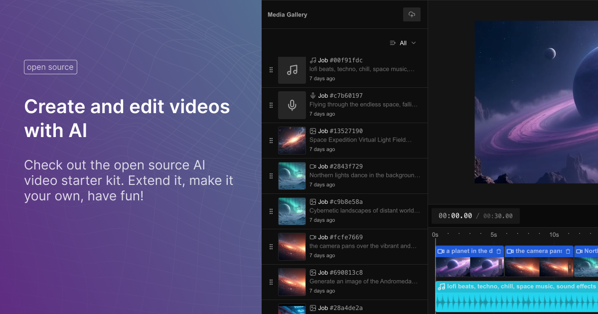 AI Video Starter Kit - Aplicaciones de Video con IA